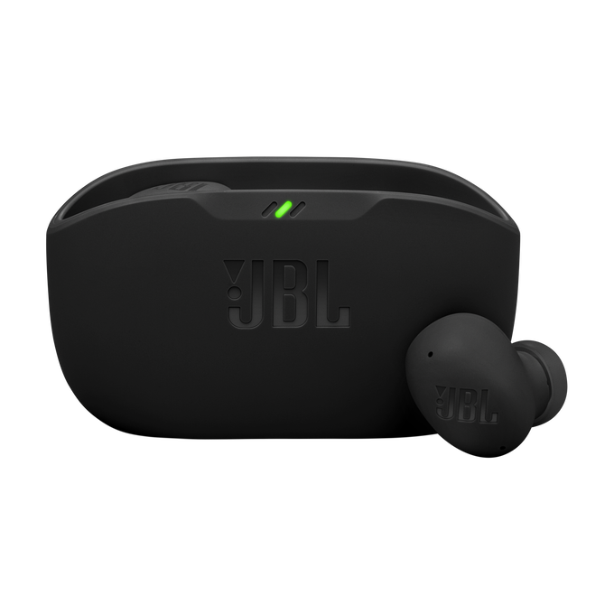 Jbl wave buds 2 | črne true wireless bluetooth 5. 3 slušalke z anc | jbl pure bass | 40h baterija | ip54 | brezžične slušalke 1 Jbl wave buds 2 črne brezžične slušalke s polnilnim etuijem